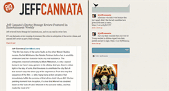 Desktop Screenshot of jeffcannata.com